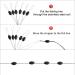 Outus 1200pcs Fishing Rubber Bobber Beads Stopper Set - 6-in-1 Black Float Sinker Stops for Small Oval Shape - Buy Online on GoSupps.com