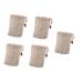 Beaupretty Beaupretty 5 Pieces Sisal Saver Mesh Pouch For Foaming Saver Exfoliator Sachet