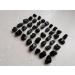 for 40pcs Lot Natural Black Tourmaline Rough Stone Rock Specimen60-70g s ningxiao - Buy Online on GoSupps.com