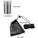R cipients pices de voyage Sali re de voyage avec couvercle 2 petites poivri res avec couvercle Lot de petites bouteilles d' pices avec couvercle et sac de rangement - Buy Online on GoSupps.com