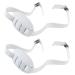 Yuyongshuai Padded Chin Cup Replacement Chin Cup White/Opulent Garden