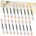 FOMIYES 150 Pcs Beauty Sponges Eye Spoolie Brush Eyeshadow Applicator Eye Shadow Stick Miss Eyeliner Major 8x1cmx3pcs Pinkx3pcs - Buy Online on GoSupps.com