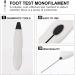 FOMIYES 12pcs Diabetic Monofilament Tester Pens - 10g Foot Filament Weinstein Monofilament Test Kit for Diabetic Neuropathy - Buy Online on GoSupps.com