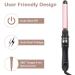 Aibeau 28MM Automatic Rotating Hair Curler with LCD Display - Large Barrel Beach Hair Waver Curling Wand for Waves and Curls - 1H Auto Off - Perfect Gift for Women - Buy Online on GoSupps.com