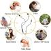Buy Sleeping Earbud Headphones - Noise Cancelling Silicon Earplugs for Sleep Travel & Relaxation - ASMR Compatible (Black - Buy Online on GoSupps.com