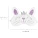 Plush Rabbit Sleep Mask for Women, Girls, and Kids - Cute Animal Eye Shade for Patch Sleeping - White Cartoon Blindfold Eyepatch - Buy Online on GoSupps.com