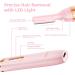 Pink Electric Eyebrow Trimmer & Hair Remover - Painless Cordless Razor for Face, Lips & Bikini - Buy Online on GoSupps.com