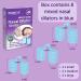 Runesol Snoring Relief Nasal Dilator - 8 Mixed Blue Nose Vents for Men and Women | Anti Snoring Devices for Sleeping | Congestion Relief and Snore Stopper - Buy Online on GoSupps.com