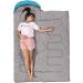 Sleeping Bag 3 Seasons (Summer  Spring  Fall) Warm & Cool Weather - Lightweight Waterproof Indoor & Outdoor Use for Kids  Teens & Adults for Hiking and Camping Blue Single - Buy Online on GoSupps.com
