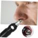 Electric Nose Hair Clippers & Eyebrow Trimmer for Men | Facial Hair Remover Tool - Black 13.5x3x3cm - Buy Online on GoSupps.com