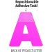 ArtSkills Jumbo 4 Paper Poster Letters and Numbers - Neon Colors - 190 Pieces - Ideal for Projects, Crafts, and Study Room Decor - 4 inch - Buy Online on GoSupps.com