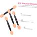 Didiseaon 100pcs Double Ended Eyeshadow Brush Eyeshadow Stick Eye Shadow Applicator Makeup Brush Bulk Tool 6.5x1.3cm Black - Buy Online on GoSupps.com