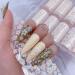 Qbkohphifm 10 Rolls Mini White Flower Nail Transfer Foils Nail Sticker Nail Decals for Nail Art Spring Summer Floral Theme Nail Foil Transfer - Buy Online on GoSupps.com