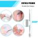 OosoFitt 7Pcs Stainless Steel Ingrown Toenail Clippers Set - Professional Toe Nail Nippers for Surgery Grade Manicure Pedicure - Silver - Buy Online on GoSupps.com
