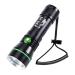 APLOS AP30 3000lm Diving Flashlight with Power Indicator, IPX8 Waterproof Professional Rechargable Dive Light
