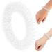 Silber wrist massage ring pain relief acupressure wrist massage bracelet bracelet massage devices set spiky sensory finger rings for hand wrist massage pain relief
