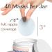 Hydrogel Pads for Breastfeeding | Soothing Hydrating Breast Mask for Sore Nipples | Hypoallergenic & Paraben Free | 48 Ct Postpartum Essentials - Buy Online on GoSupps.com