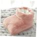 Callaron Foot Warmer Sack | USB Heating Plush Slippers | Cozy Foot Massage Device for Winter | Pink Size 1 - Buy Online on GoSupps.com