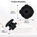 6pc Replacement Reservoir Valve Rubber Gasket Washer Plug for Waterpik Flossers WP100 WP900 WP112 WP250 WP300 - Compatible with Ultra Nano Traveler VAVA H2o - Buy Online on GoSupps.com
