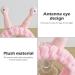 2 Pieces Spa Headband For Women Facial Makeup Head Band With Bangs hair pad Soft Head Wraps Snail Cartoon Headband Elastic Skincare Hair Band for Face Washing(Pink) - Buy Online on GoSupps.com