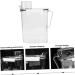 MAGICLULU 3pcs Laundry Storage Box Clear Laundry Laundry Soap Holder Plastic Filling 1 count (Pack of 1) Transparentx3pcs - Buy Online on GoSupps.com