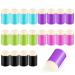 20 Pcs Finger Sponge Daubers  Finger Painting Sponge Assorted Colors Drawing Sponge Dauber Painting Sponge Craft for Painting Art Ink Card Making