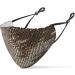 Yimidear Adult Bling Mouth Protection Mask - Reusable Washable Dust Mask with 2 Active Coal Filters for Running & Cycling - Gold Sequin Design - Buy Online on GoSupps.com