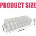 Daily Contact Lens Organizer - Clear Plastic Box with Lid | Dustproof 7-Grid Storage for Lenses & Small Items - Buy Online on GoSupps.com