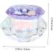 POPETPOP Nail Art Crystal Cup Cosmetics Large Purple Lipstick Glass 6.5x8cm Purple - Buy Online on GoSupps.com