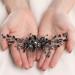 Brishow Black Wedding Hair Comb - Rhinestone Opal Crystal Bridal Hair Clip - Buy Online on GoSupps.com
