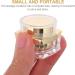 Beavorty 1Pc cream Small Creams Jar Portable Face Cream Bottle face lotion Make- up Cosmetic Jars terrarium Multipurpose Sub Container oil make up travel Acrylic - Buy Online on GoSupps.com