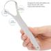 Yatlouba Stainless Steel Tongue Scraper - Portable & Effective Tongue Cleaner for Fresh Breath - Buy Online on GoSupps.com