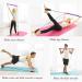Pilates Bar Kit with Exercise Resistance Band and Foot Loops Portable Fitness Yoga Sticks for Home Workout Strength Training - Buy Online on GoSupps.com