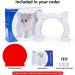 Miyabing Cat Door Interior Door  Pet Door Gate Hole Pass Through for Dogs Kitty Kittens  Easy to Install White - Buy Online on GoSupps.com