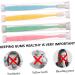 Healvian Micro Nano Hair Toothbrush Set - 4 Piece Oral Care Tool for Deep Cleaning Gums - Tooth Cleaning & Hygiene - Assorted Colors - Buy Online on GoSupps.com