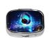 Music Night Printed Square Pill Box Portable Travelling Pill Box Medicine Organiser