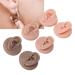 Soft Silicone Ear Model - 3 Pairs Lifelike Silicone Ears with Acrylic Holder for Piercing Practice & Earring Display | International Shipping Available - Buy Online on GoSupps.com