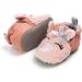 RVROVIC Baby Boys Girls Plush Winter Snow Boots - Bowknot, Anti-Slip, Warm Fleece Infant Boots for Toddlers (0-6 Months) - Pink Elephant - Buy Online on GoSupps.com
