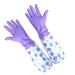 POPETPOP Aquarium Gloves Shoulder - Aquarium Water Change Gloves Keep Hands & Arms Dry Water Change Gloves Non-Slip Long Rubber Gloves-Purple - Buy Online on GoSupps.com