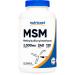 Nutricost MSM Tablets (Methylsulfonylmethane) 2000mg Per Serving, 120 Servings, 240 Tablets - Non-GMO and Gluten Free
