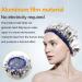 2 Pack Aluminum Foil Conditioning Caps for Hot Oil Treatment - Reusable Hair Processing Caps for Dyeing, Home, and Salon Use - Buy Online on GoSupps.com