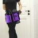 Massage Oil Holster Bag - 3 Bottle Violet - Ideal for Massage Therapists | Lotion & Oil Storage - Buy Online on GoSupps.com