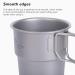 Boundless Voyage 250ML Titanium Coffee Cup with Lid for Outdoor Camping - Buy Online on GoSupps.com