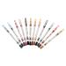 NOLITOY 12 Eyeliner Pencil Flash Suit Glitter Eyeliner Eye Shadow Cosmetic Pencils Set Water Proof Lip Liner 1 count (Pack of 1) As Shown