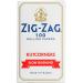 Zig-Zag - Slow Burning Rolling Papers Carton of 25 packs 100 Leafs per Pack Size Single Wide (Regular) (2 Sizes) Available Kut Corners Easy Rolling 100% Natural Gum Arabic No Bleach Authentic (White) - Buy Online on GoSupps.com