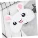 GLEAVI Rabbit Eye Mask 2 Pcs - Fluffy Cat Eye Cover & Night Eyeshade for Kids | Plush Blindfold & Sleep Mask | Perfect Gift for Sweet Dreams - Buy Online on GoSupps.com