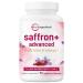 Saffron+ Advanced Supplements 60 Veggie Capsules | 10-in-1 with Saffron Extract High Absorption Fat-Soluble Vitamin C Magnesium Turmeric & KSM-66 Ashwagandha | Filler Free