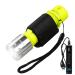 HECLOUD Scuba Diving Flashlight with Rechargeable Power Snorkeling Dive Torch Light IPX8 Waterproof LED Submarine Underwater Lights, 1100 Lumens 3 Modes for Underwater Sports