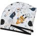 Cartoon Planets Hair Towel Wrap | Quick-Dry Hair Turban with Button | Perfect Hair Drying Towel for All Hair Types - Buy Online on GoSupps.com