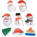 xbiez Christmas Multiple Type Hair Claw High Ponytail Woman Headwear Female Hair Accessories Lovely Carnivals Party Hair Claw B1 - Buy Online on GoSupps.com